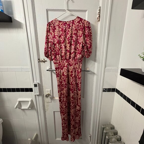 Auguste the Label Pamela Midi Dress - Red/Pink - Picture 4 of 6